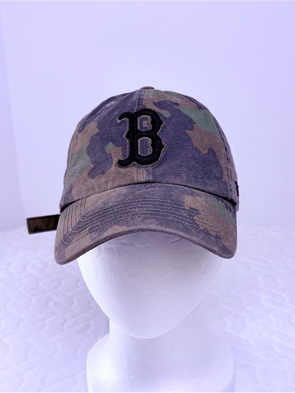 Boston Red Sox Fenway Park 47 camo baseball cap MLB Official Merch One Size